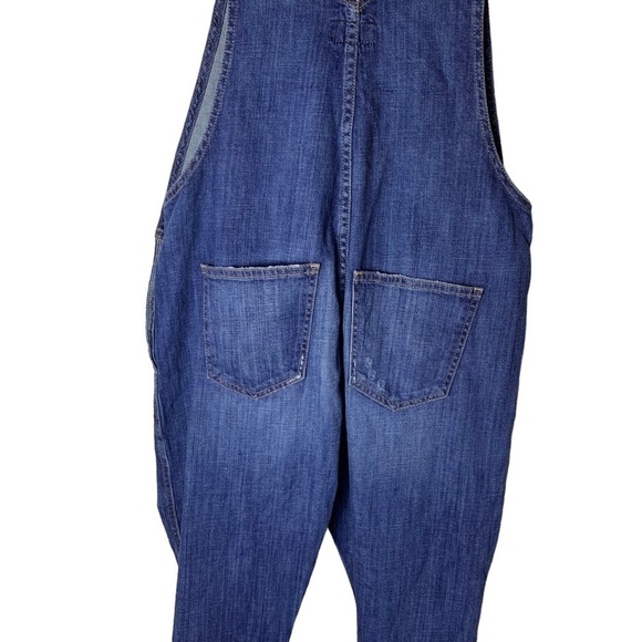 Current Elliot Overalls Womens Small Zip Boyfriend Casual Relaxed Tapered 90s - Picture 9 of 13